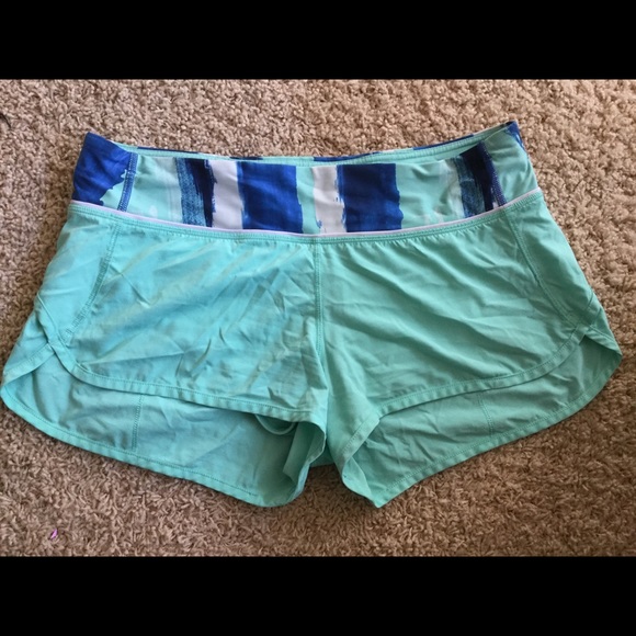 Other - Lululemon Teal Speed Shorts Women’s Size 8 mc1